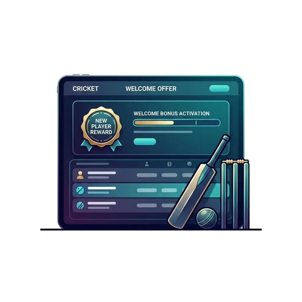 Bono de bienvenida para apuestas de críquet en MexBoss