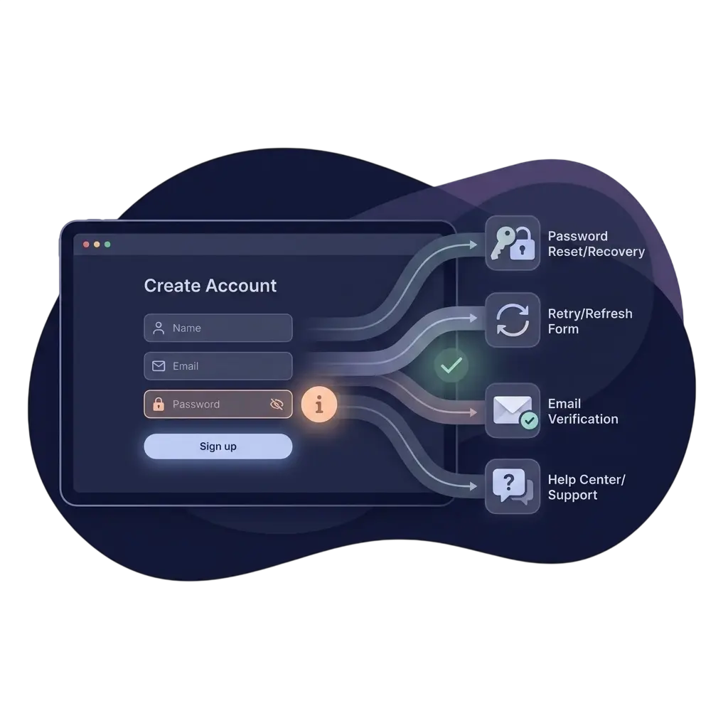 Solución de problemas al registrar cuenta en MexBoss