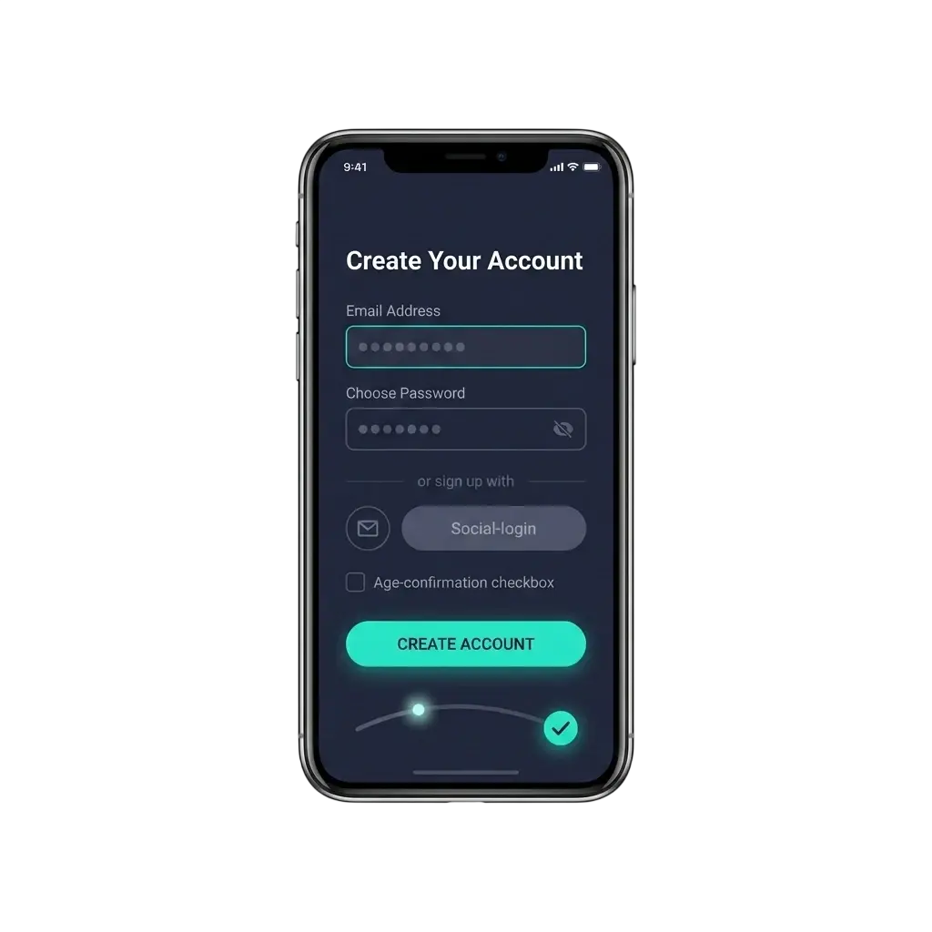 Registro en la app móvil de MexBoss