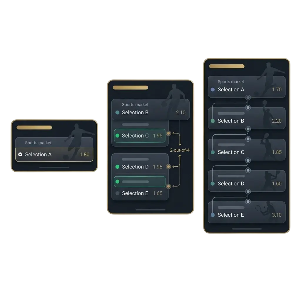Tipos de apuesta disponibles en MexBoss