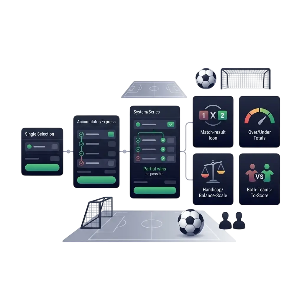 Tipos de apuestas de fútbol en MexBoss