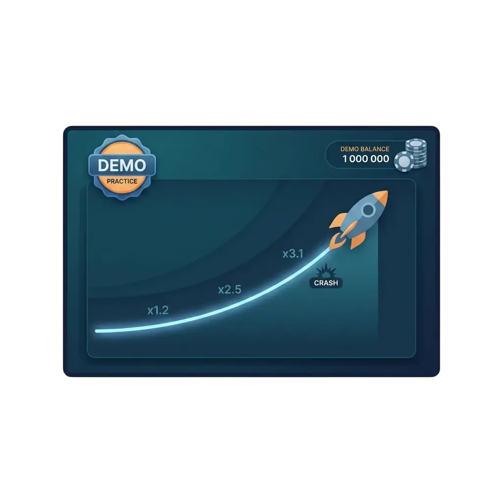 Versión demo de JetX en MexBoss con créditos virtuales